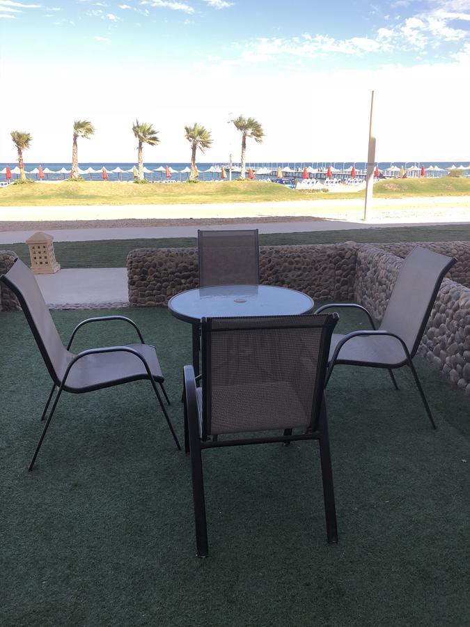 Chalet Porto South Beach - Beach Front Sea View Ain Sukhna Exteriör bild