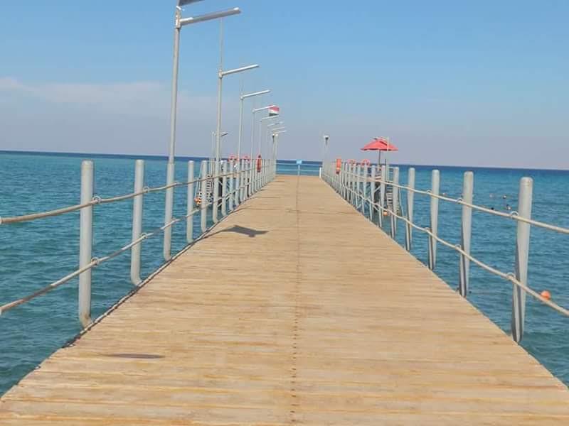 Chalet Porto South Beach - Beach Front Sea View Ain Sukhna Exteriör bild